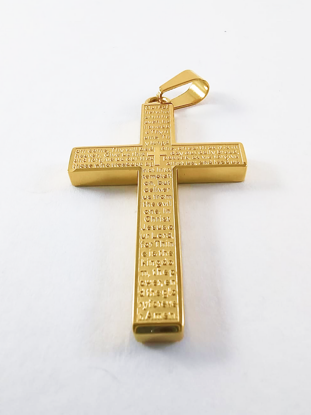 DIJE CRUCIFIJO PADRE NUESTRO