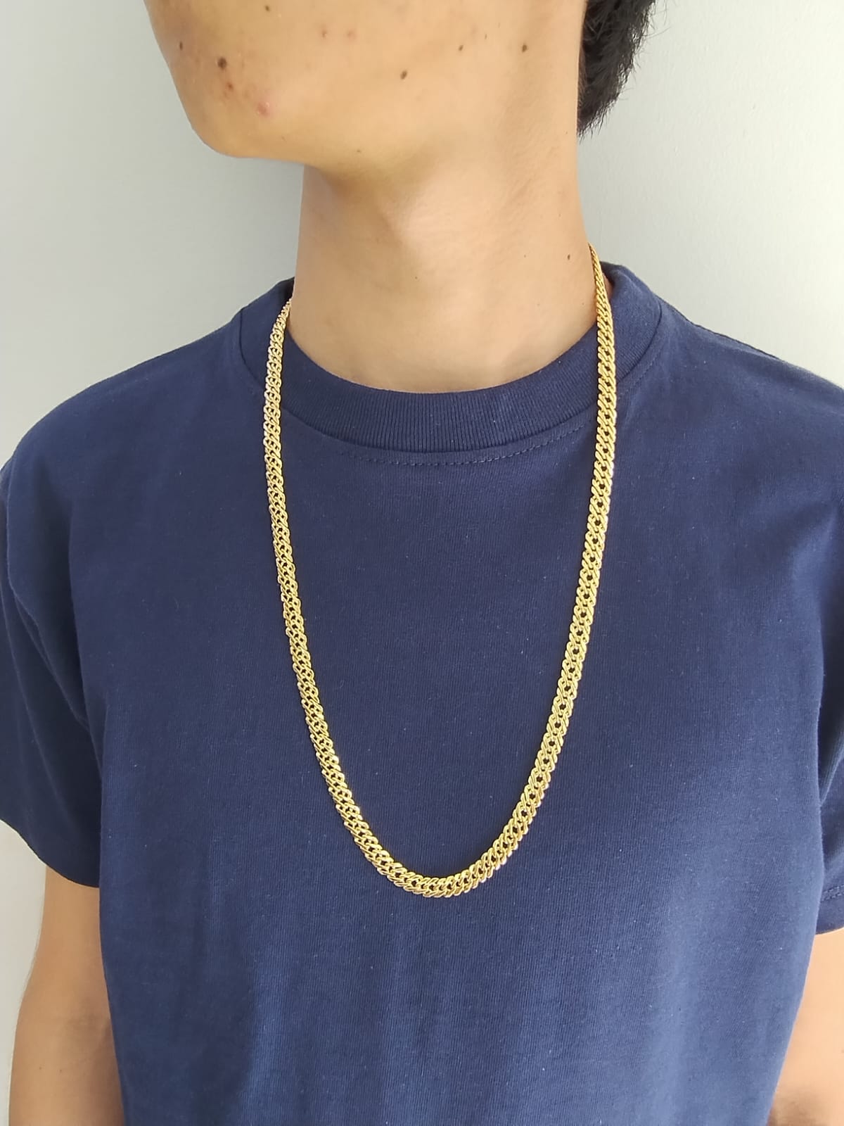 CADENA ENTRELAZADA CABALLERO 6MM