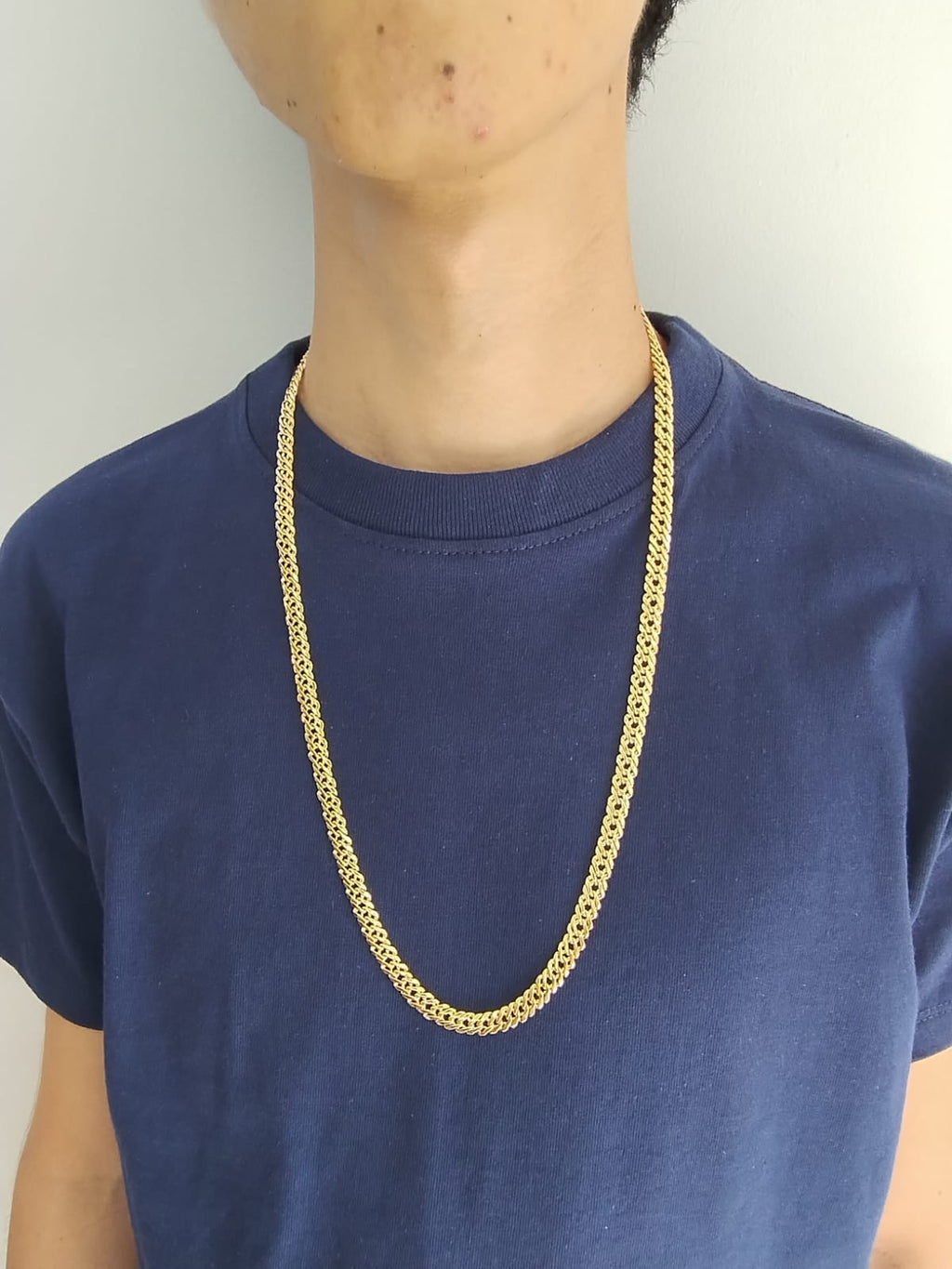 CADENA ENTRELAZADA CABALLERO 6MM