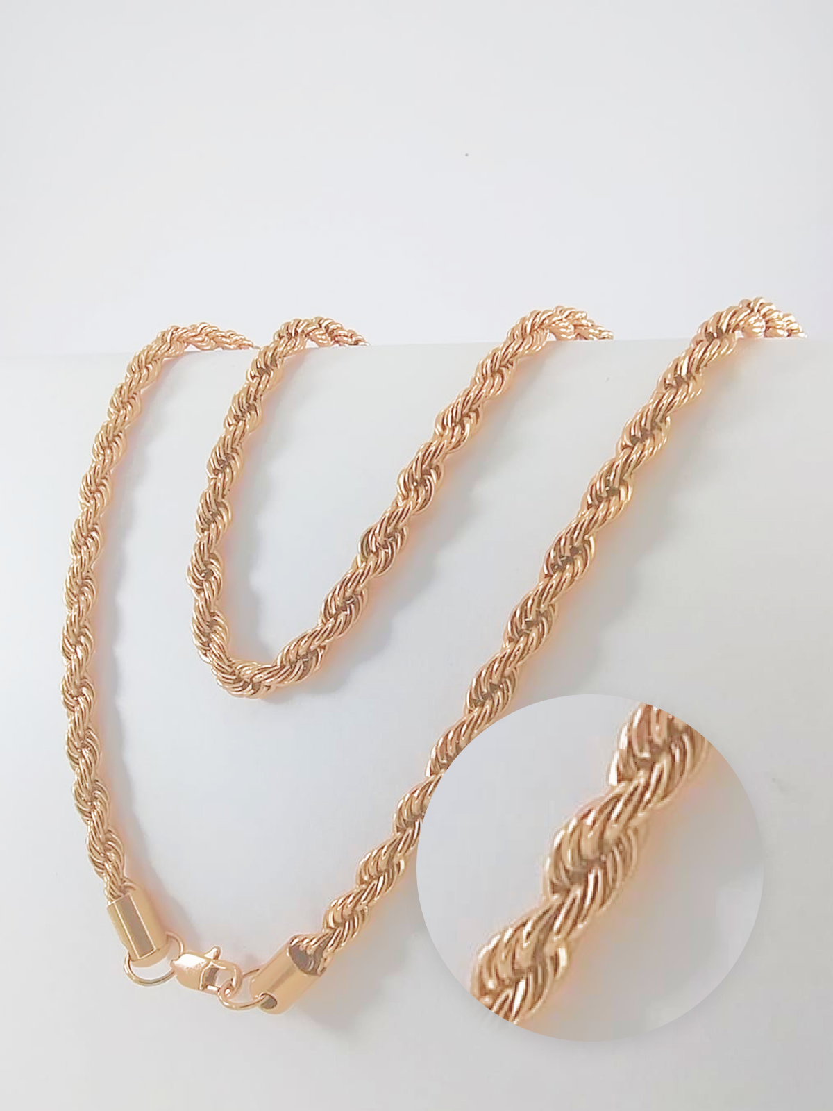 CADENA LAZO ROSA CABALLERO