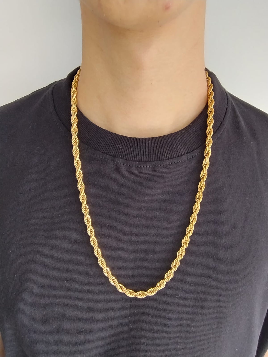 CADENA LAZO CABALLERO 6MM/65CM