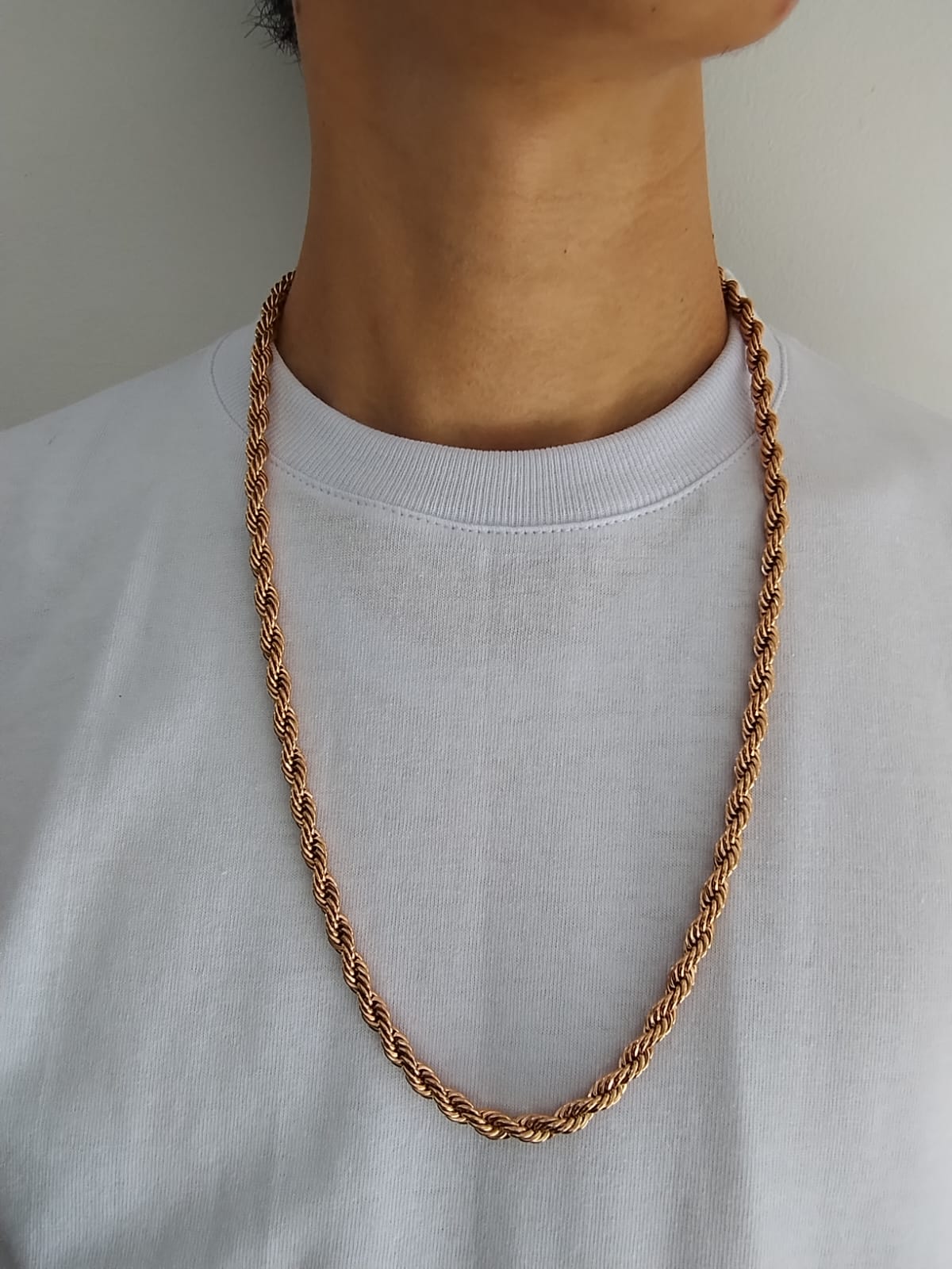 CADENA LAZO ROSA CABALLERO