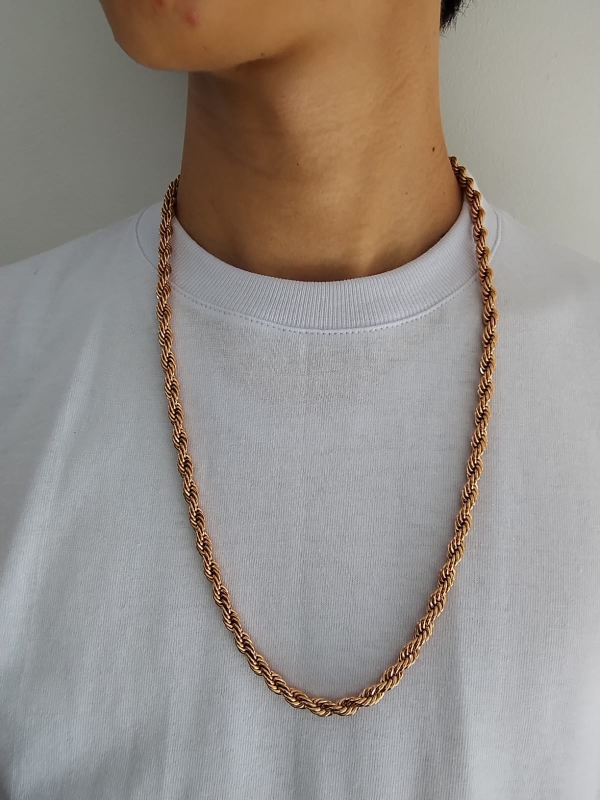 CADENA LAZO ROSA CABALLERO